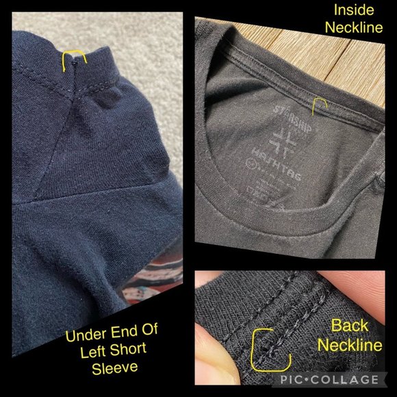 Starship Entertainment Hashtag XS Monsta X Double Sided Graphic T-Shirt K-Pop - Picture 12 of 12